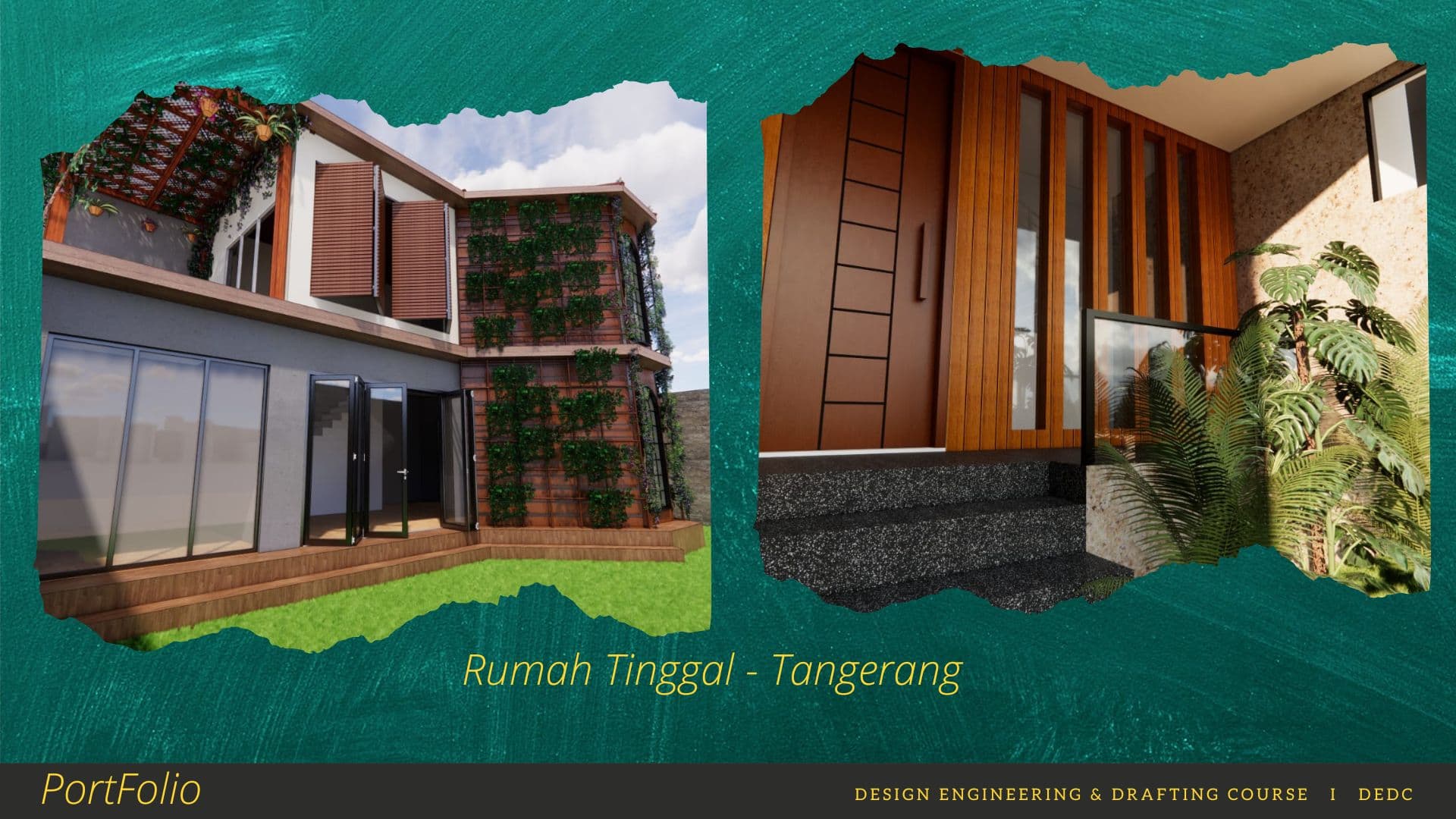 Desain Arsitektur Rumah Tinggal Tangerang
